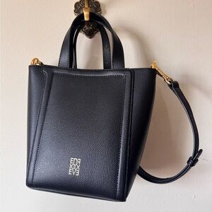 SENREVE Mini Tempo Tote Crossbody Bag In Black